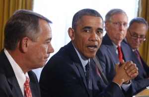 President Obama and Congressional Leaders