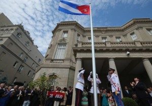 Cuba embassy open
