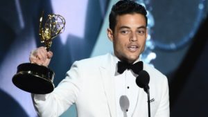 Mandatory Credit: Photo by Buckner/Variety/REX/Shutterstock (5899063di) Rami Malek 68th Primetime Emmy Awards, Show, Los Angeles, USA - 18 Sep 2016